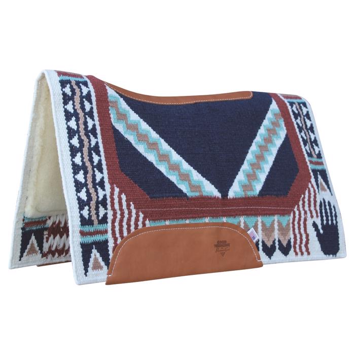 Comfort-Fit SMx Air Ride Western Pad | Hand To Horse | Cream