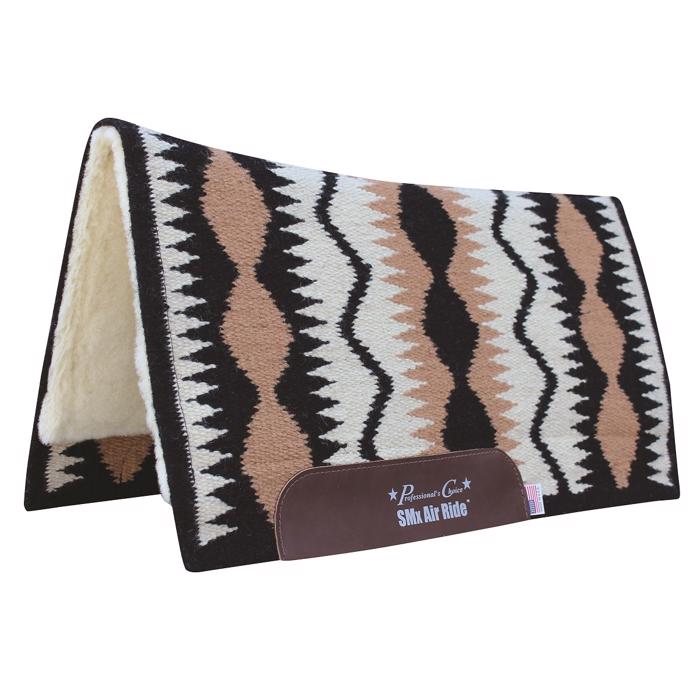 Comfort-Fit SMx Air Ride Western Pad | Serpentine Black