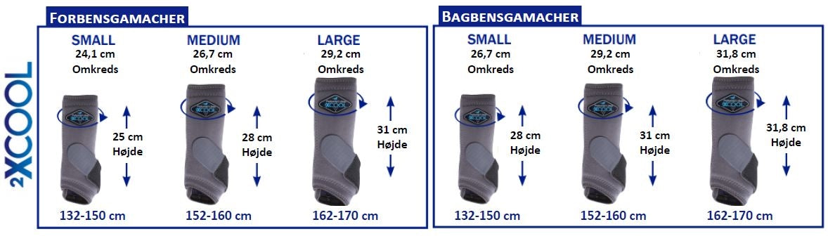 Professional's Choice – 2XCool Sports Medicine Boots - Chocolate, 4-pack