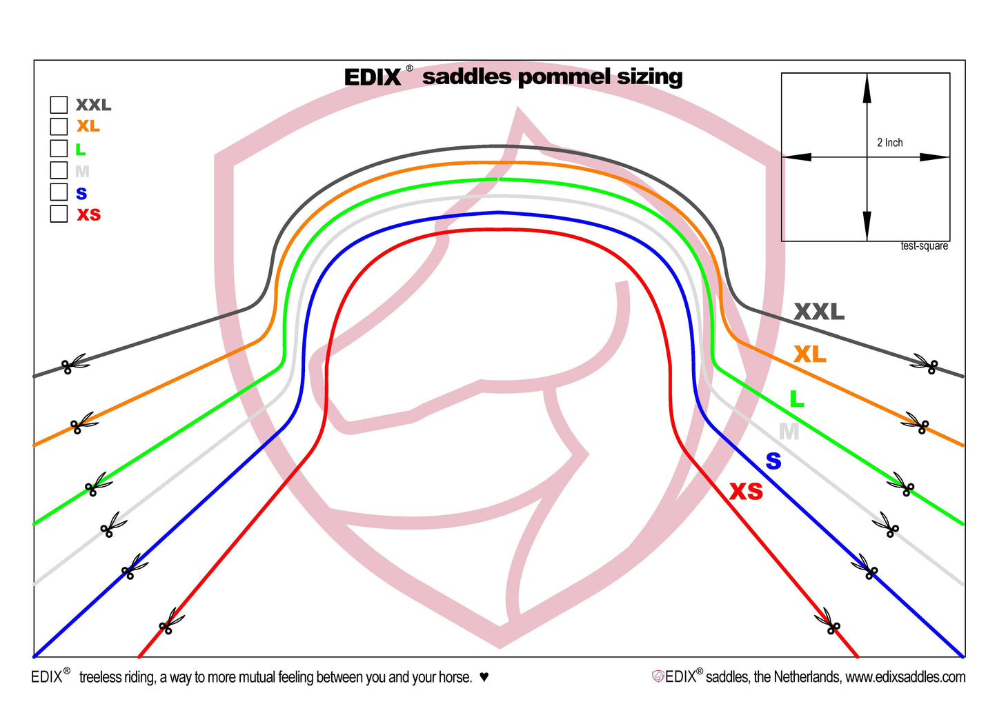 EDIX Santos Bomlös Westernsadel Mörkbrun, 17" Komplett X-Vid