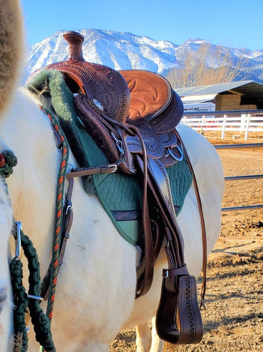 EDIX Oakley treeless Western saddle