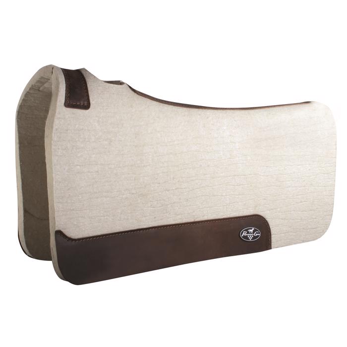 Comfort-Fit Steam-Pressed Barrel Felt Pad | Tan