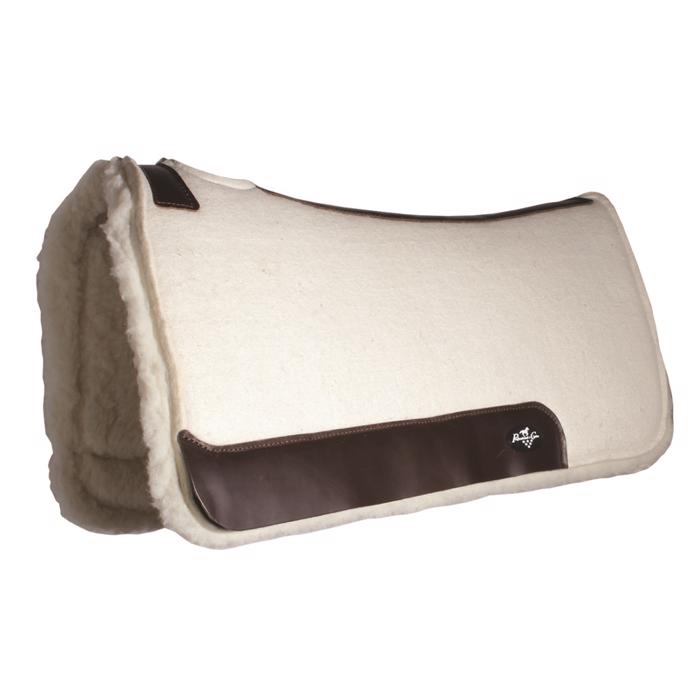 Comfort-Fit Steam-Pressed Barrel Felt Pad | Tan, Fleece