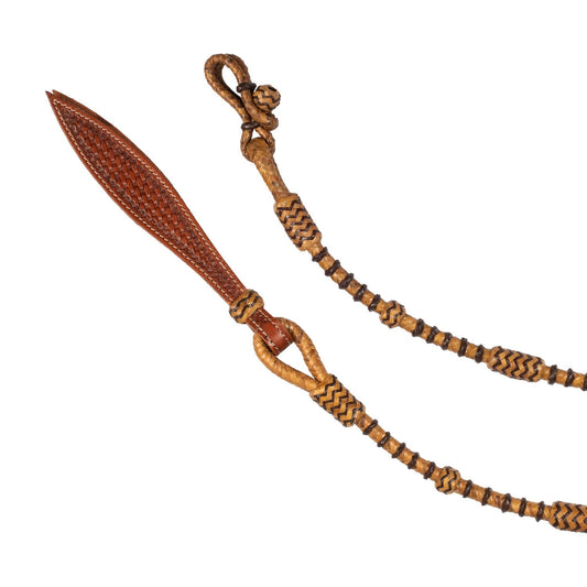 Raw Braided Romal Reins