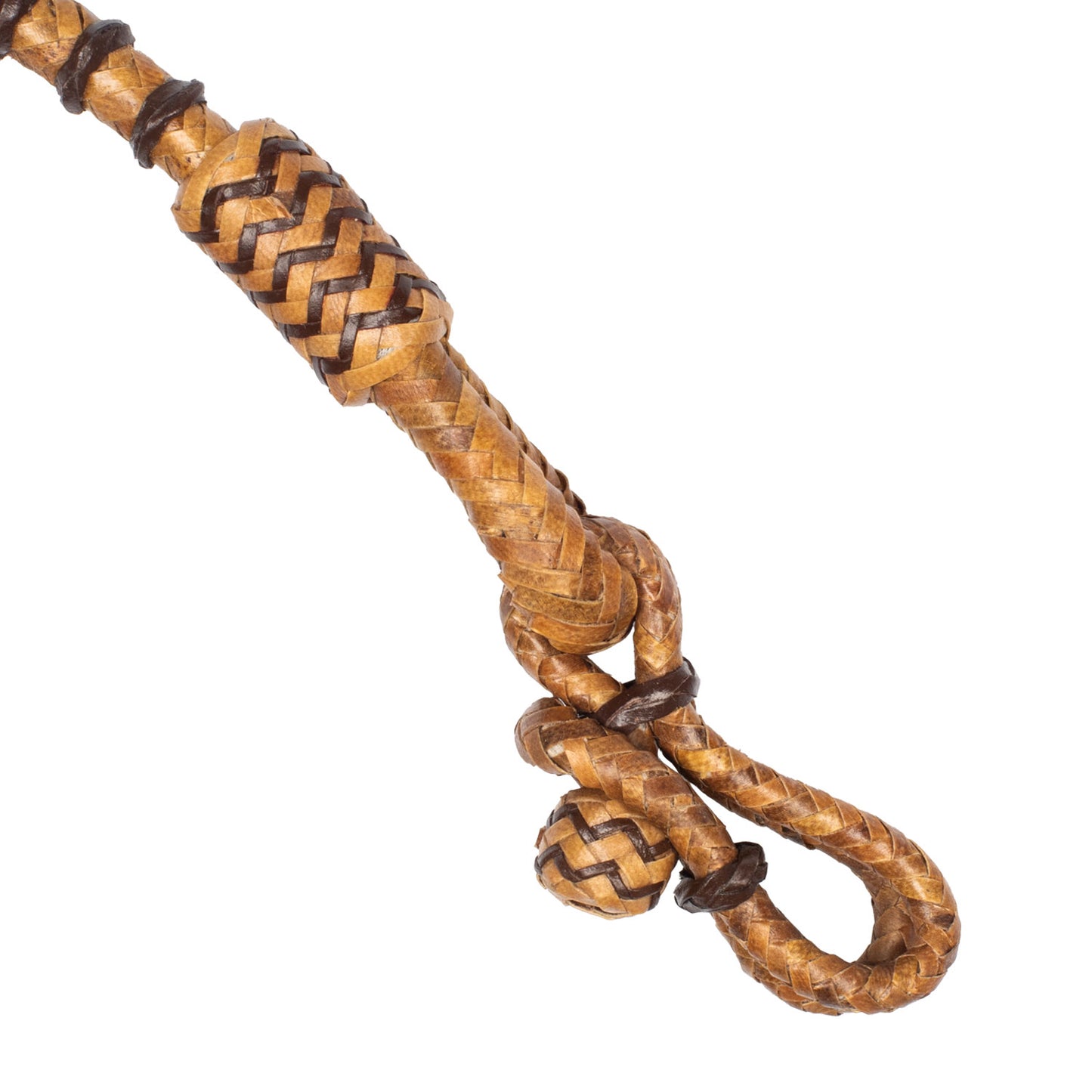 Raw Braided Romal Reins