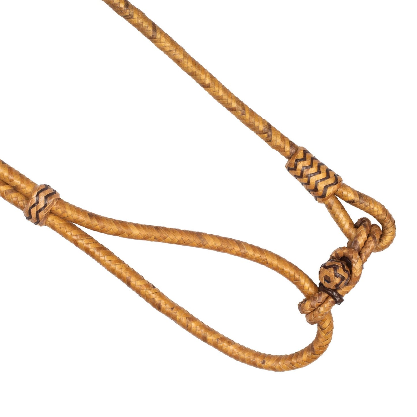 Raw Braided Romal Reins