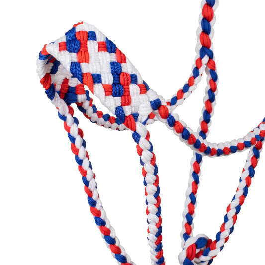 Braided nylon halter