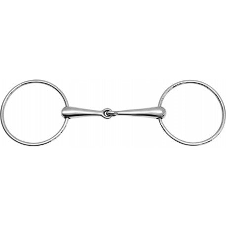 FEELING Large rings snaffle snaffle