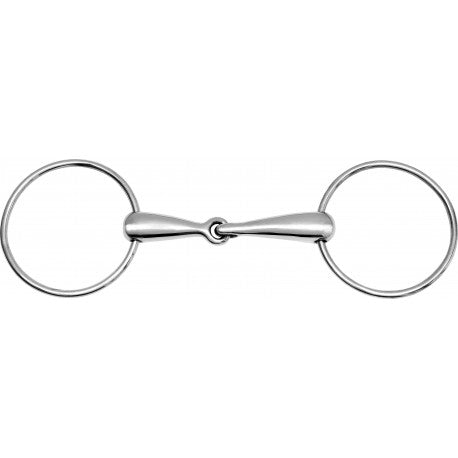 FEELING Large rings snaffle