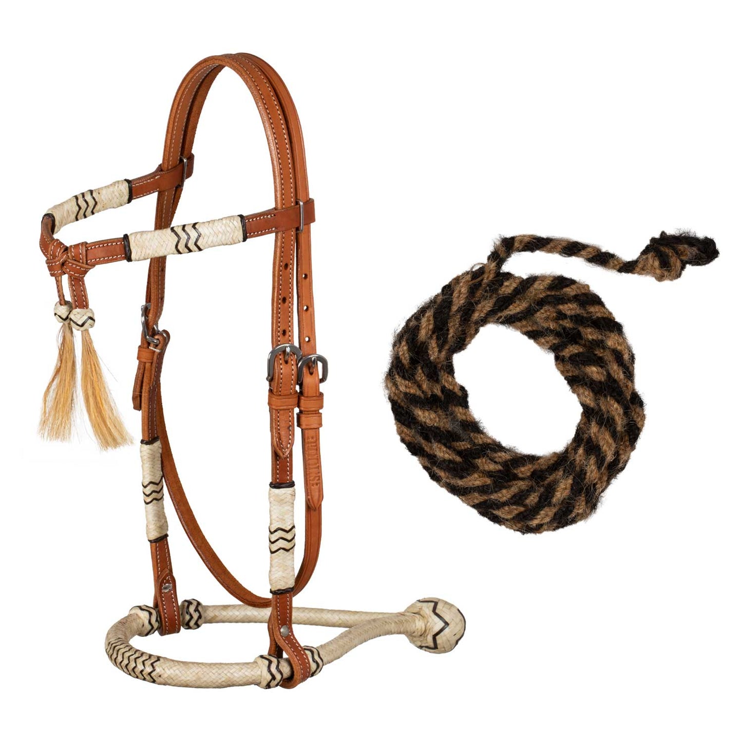 BOSAL Träns med horsehair mecate