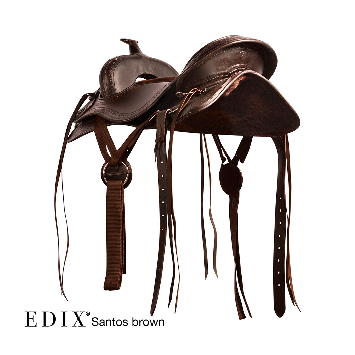 EDIX Santos treeless western saddle
