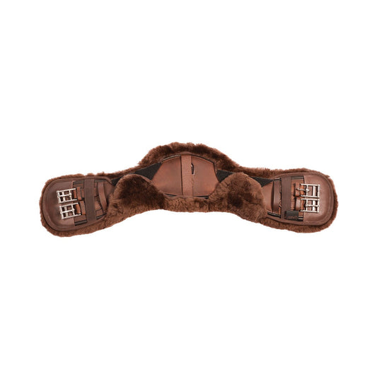 EDIX crescent girthcover of Merino sheepskin