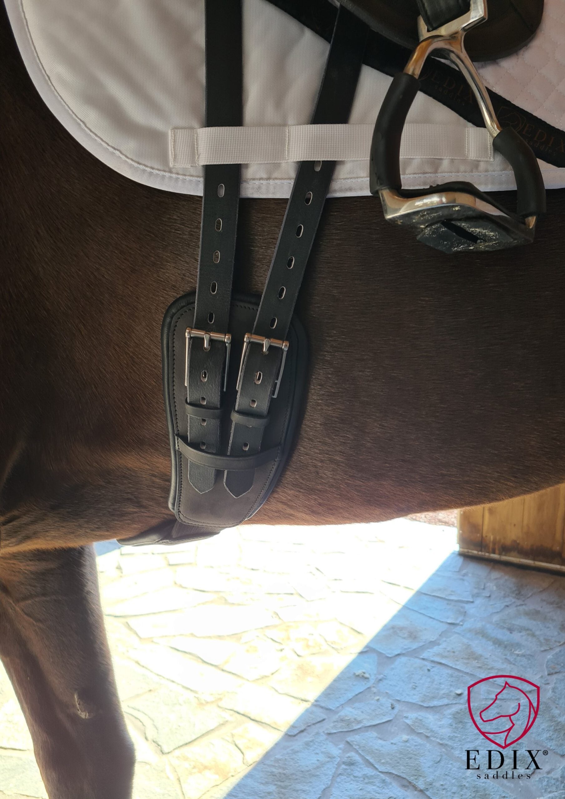 Edix EDIX crescent 3-part girth dressage