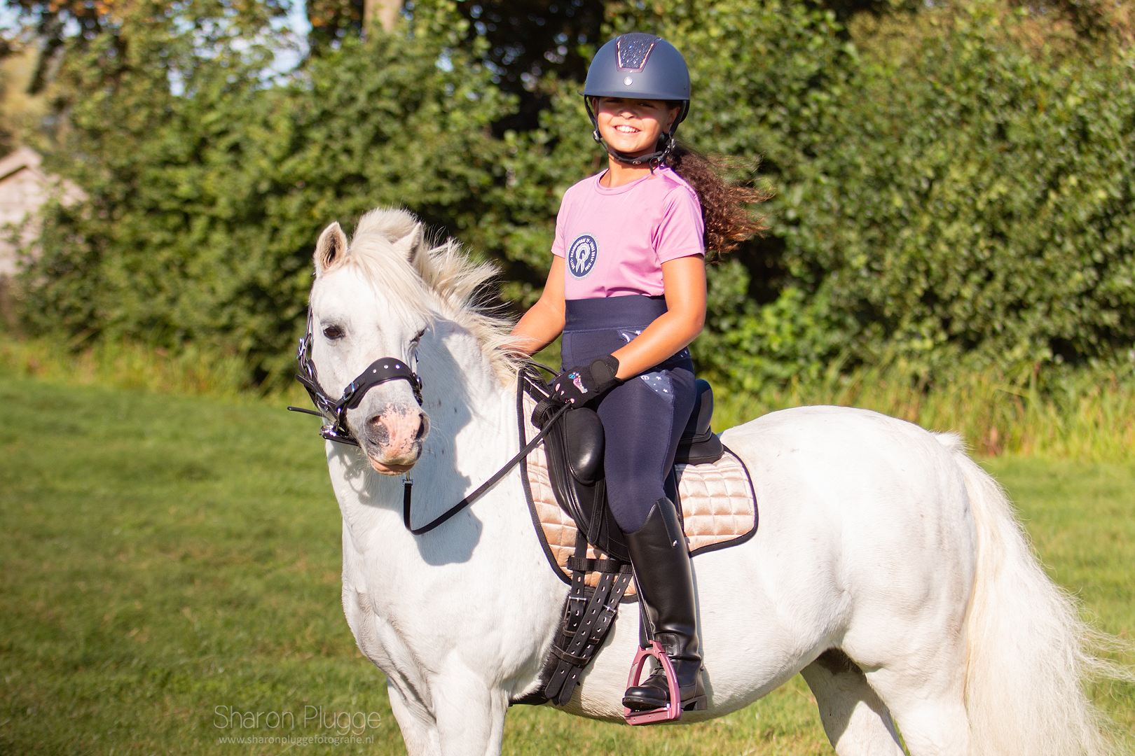 Edix EDIX DR velvet child saddlepad