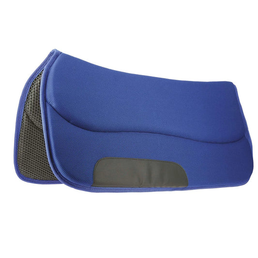 Western saddle pad - Air, Royalblå