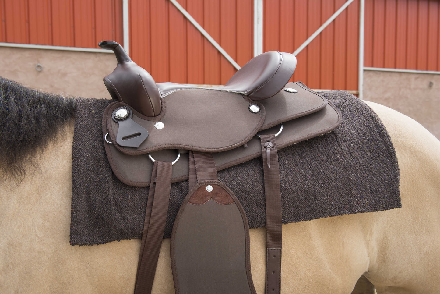 WESTRIDE Navajo saddle pad/filt, Enfärgad, Flera färger