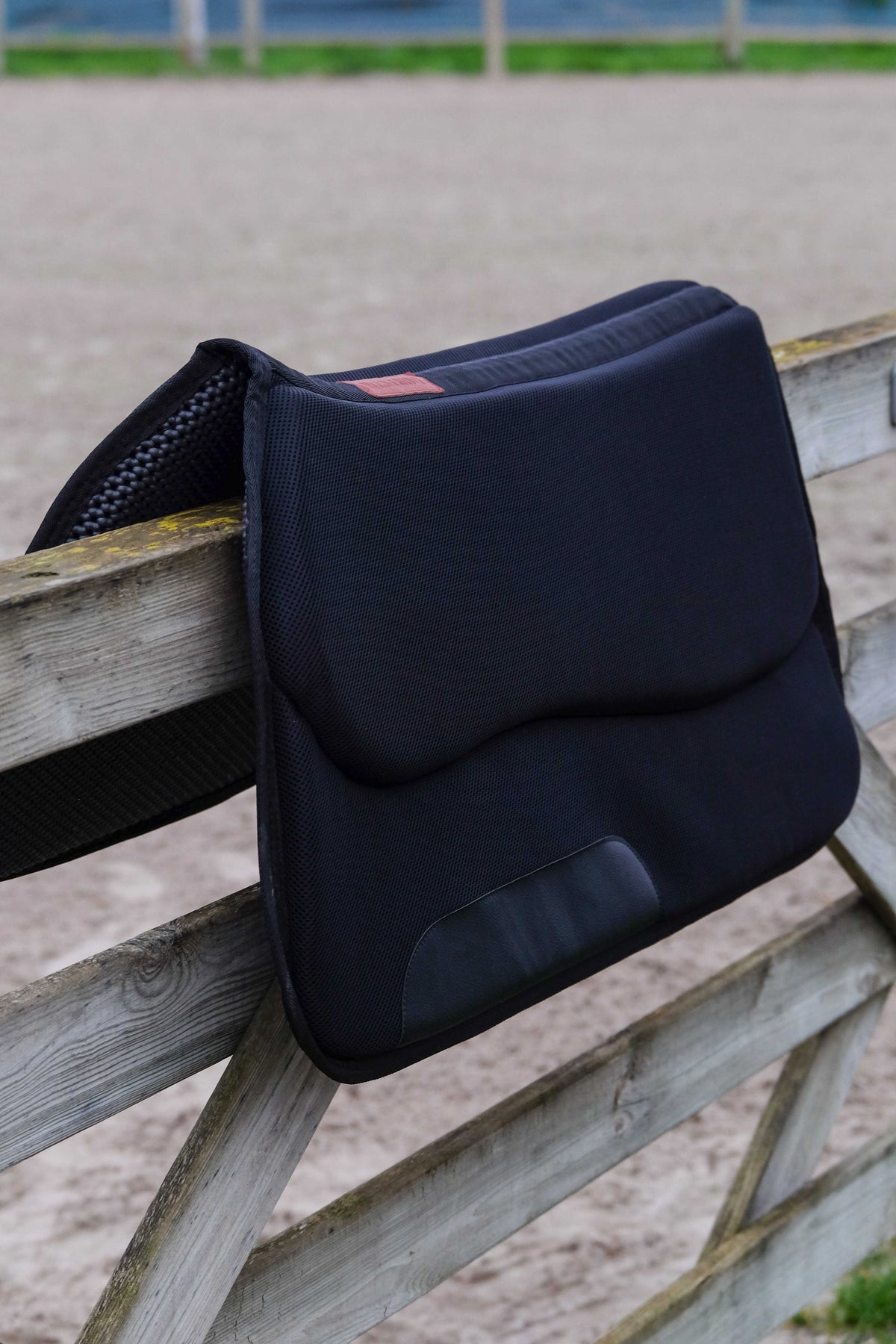 Western saddle pad - Air, Svart