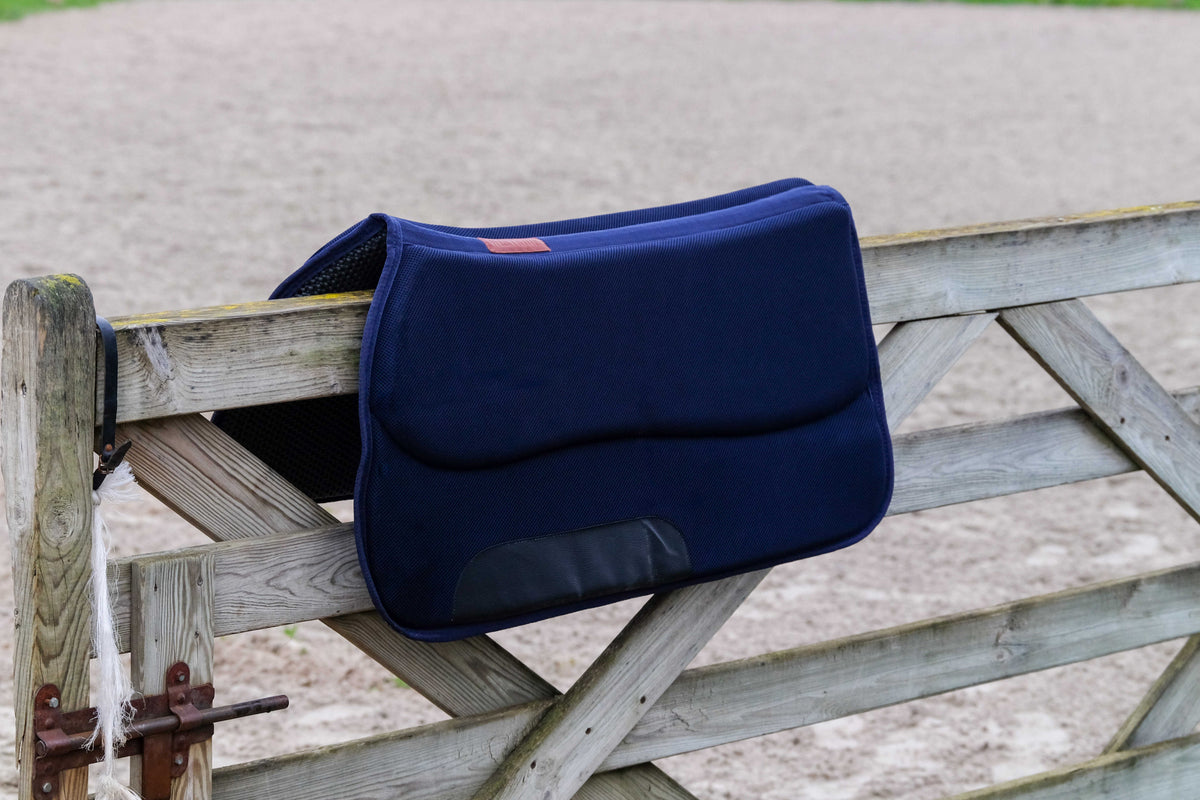 Western saddle pad - Air, Navy