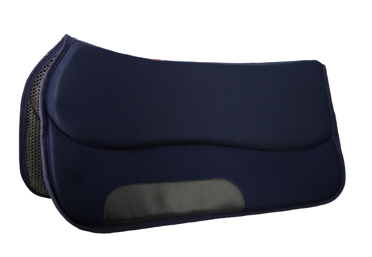 Western saddle pad - Air, Navy