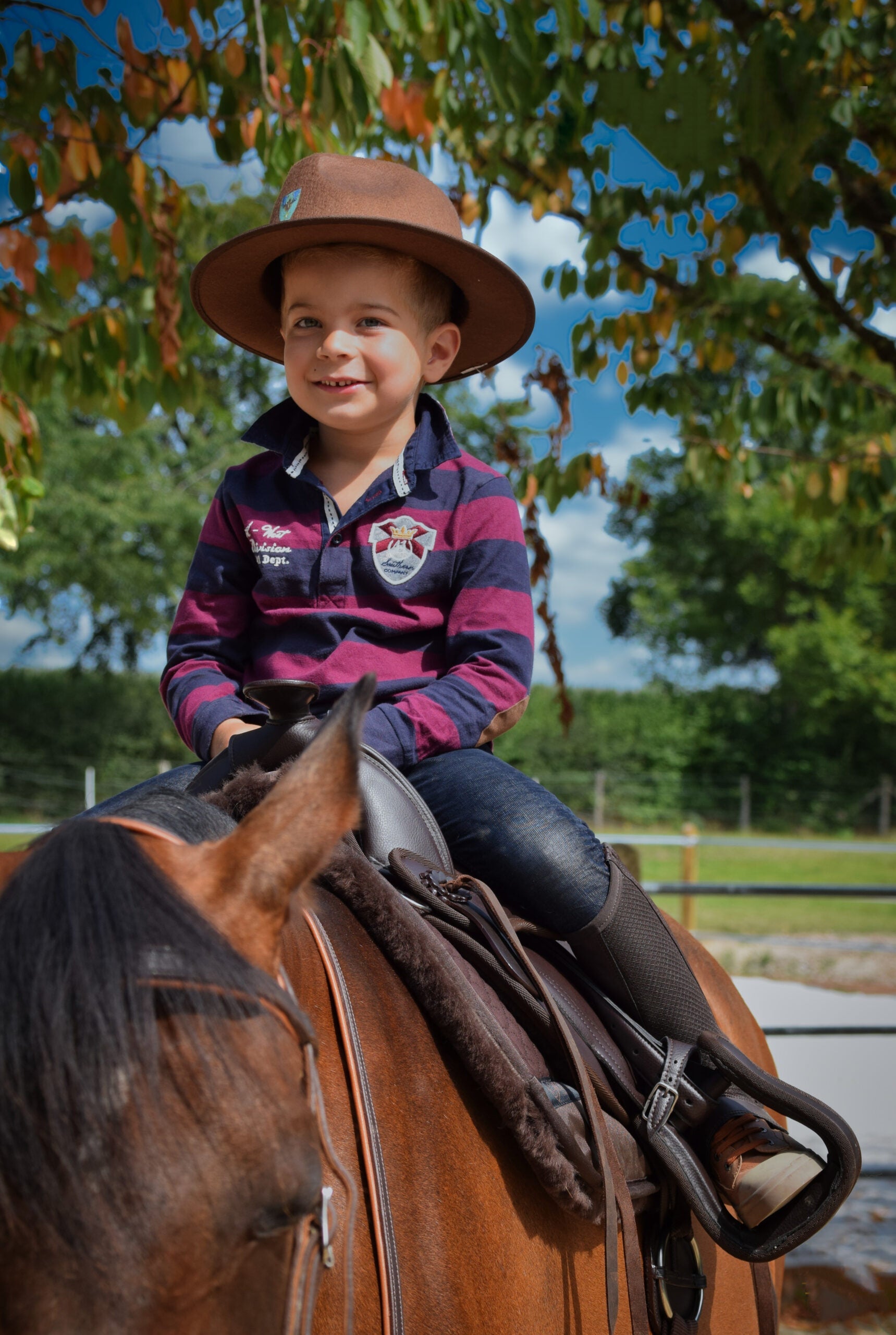 Edix EDIX Billy synthetic treeless Western kids saddle