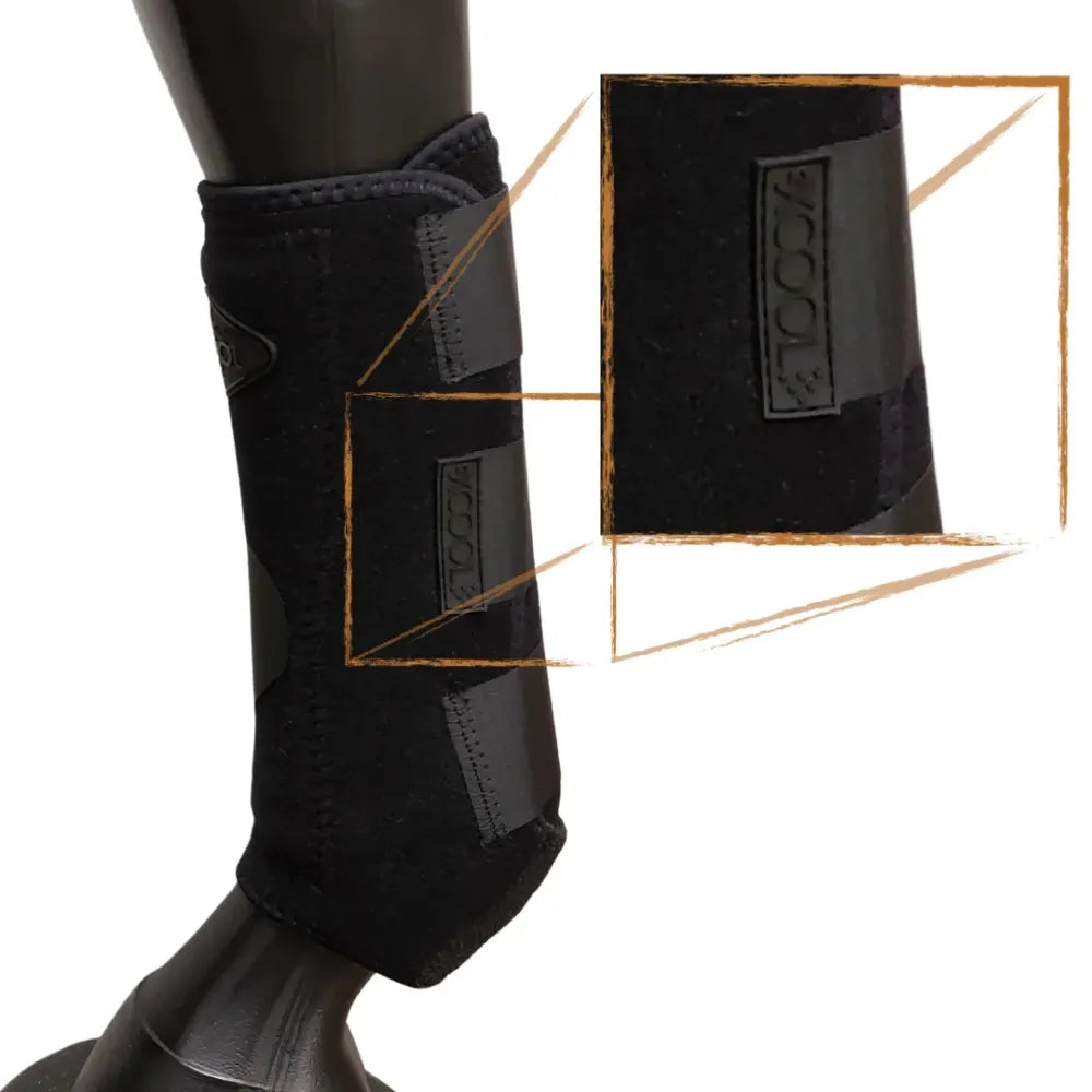 Professional's Choice – DE LUXE 2XCool Sports Medicine Boots - Svarta, 4-pack