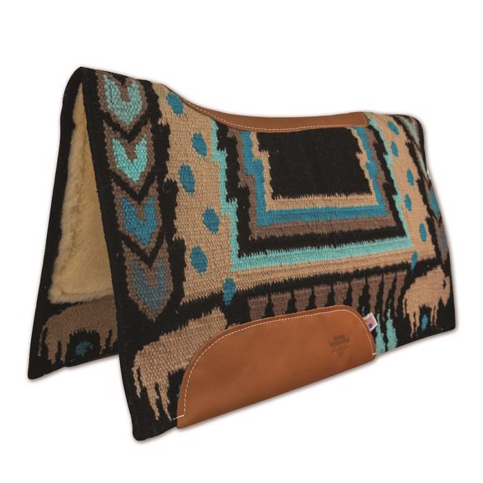Comfort-Fit SMx Air Ride Western Pad |  Into The Storm | Night