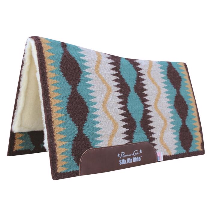 Comfort-Fit SMx Air Ride Western Pad | Serpentine Coffee
