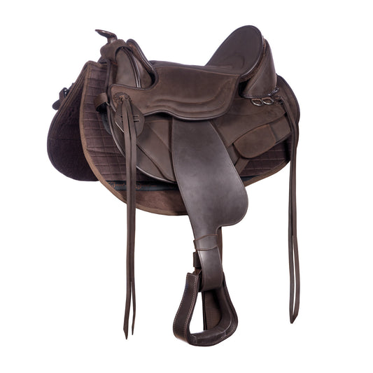 EDIX Tequiro treeless Western saddle