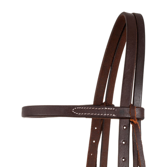 Western träns med snabbknäppe knyt