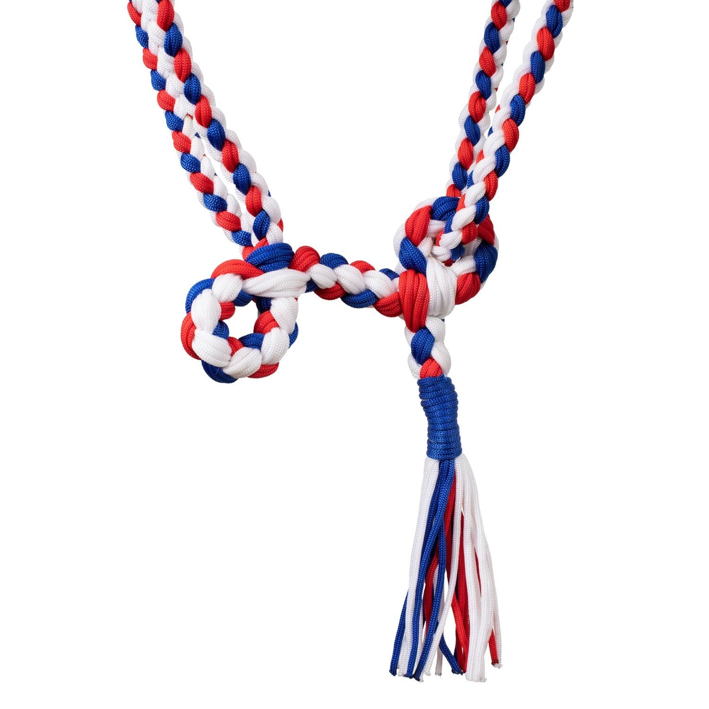 Braided nylon halter