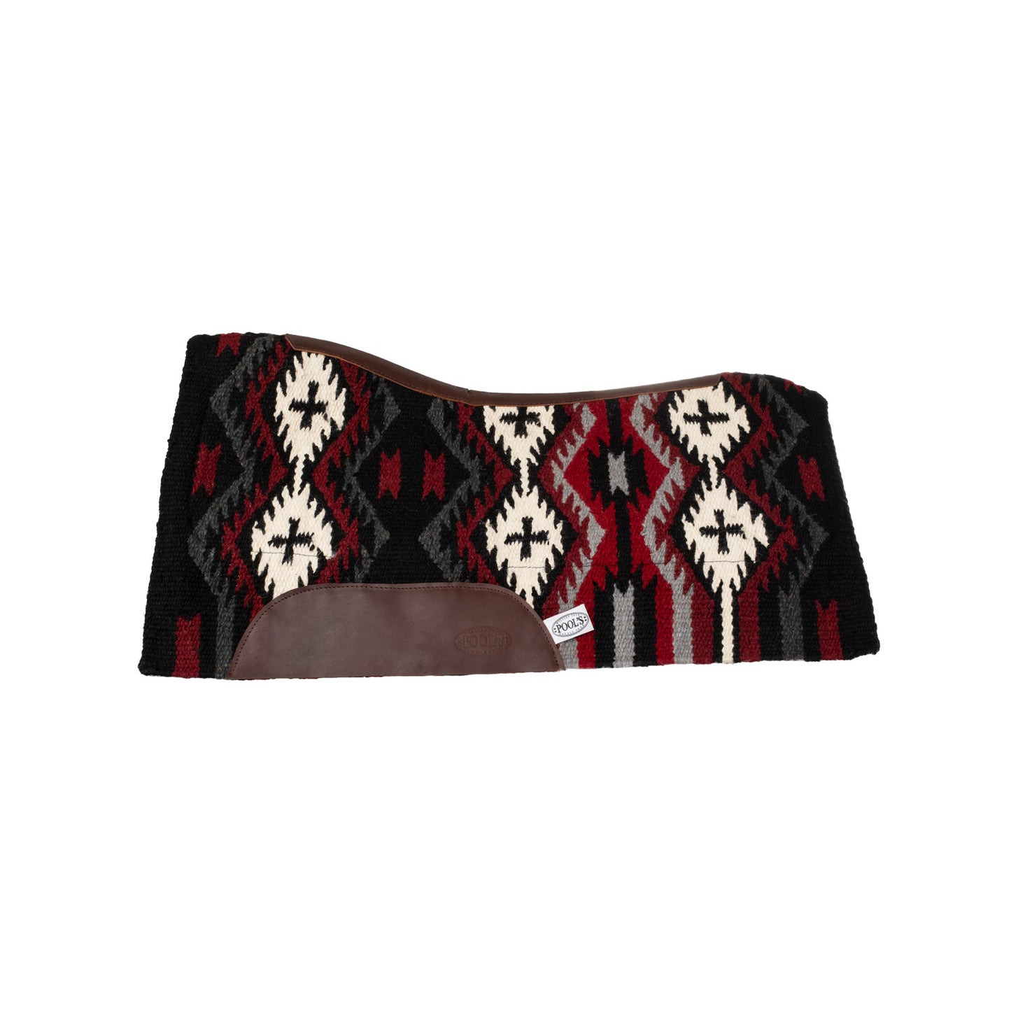 New Zealand wool western saddle pad - flera färger