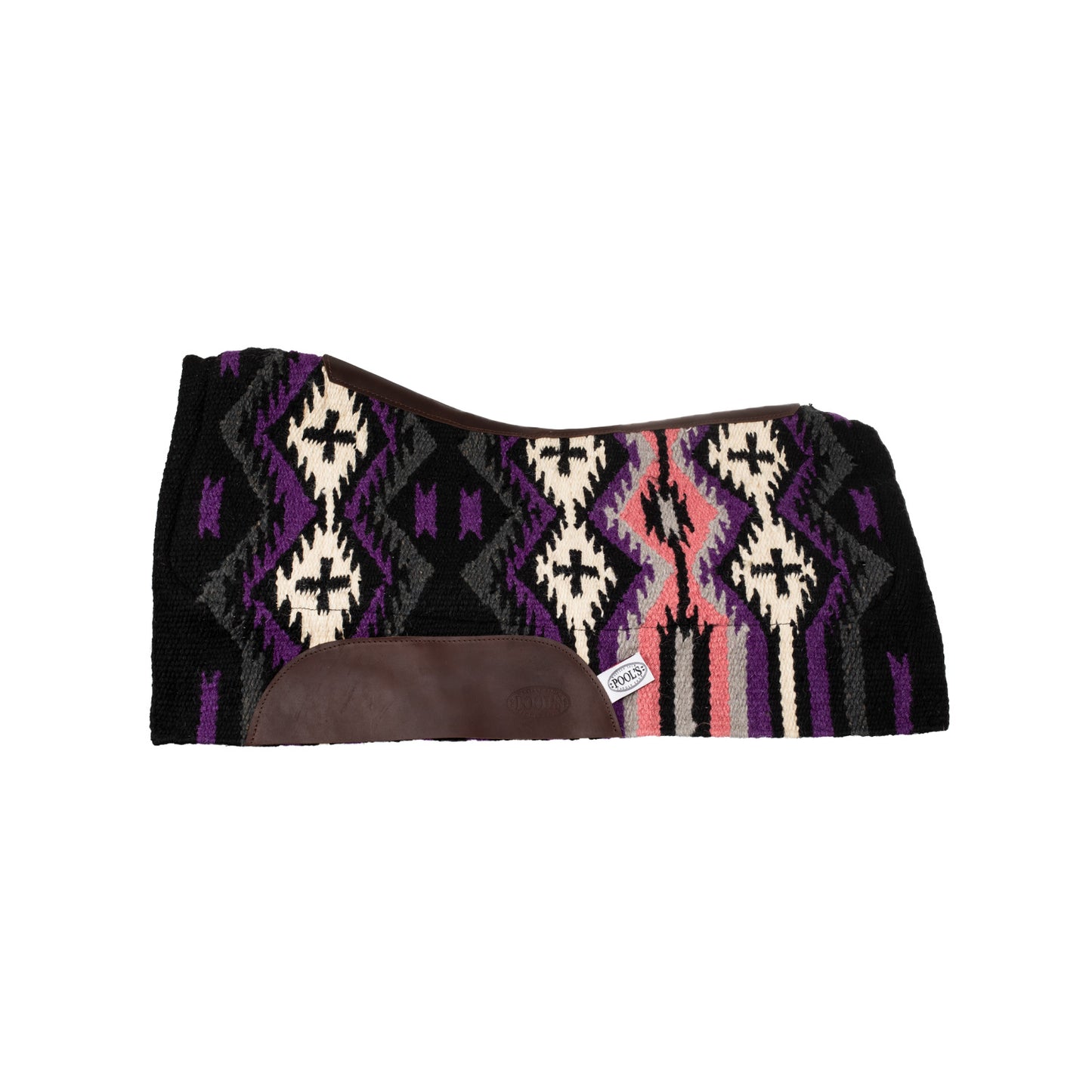 New Zealand wool western saddle pad - flera färger