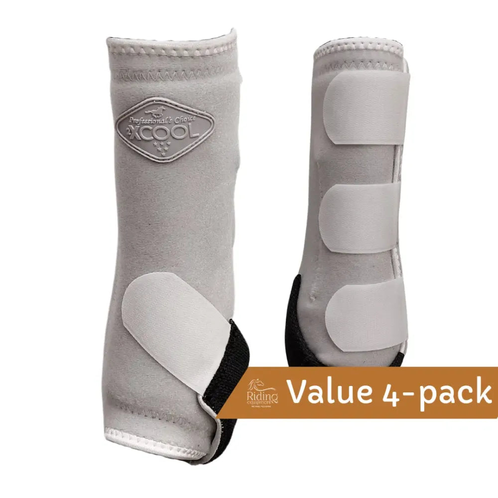 Professional's Choice – DE LUXE 2XCool Sports Medicine Boots - Vita, 4-pack