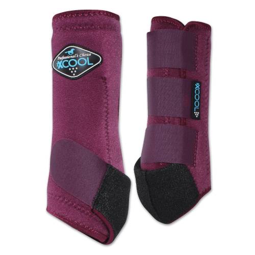 Professional's Choice – 2XCool Sports Medicine Boots - Wine, 4-pack