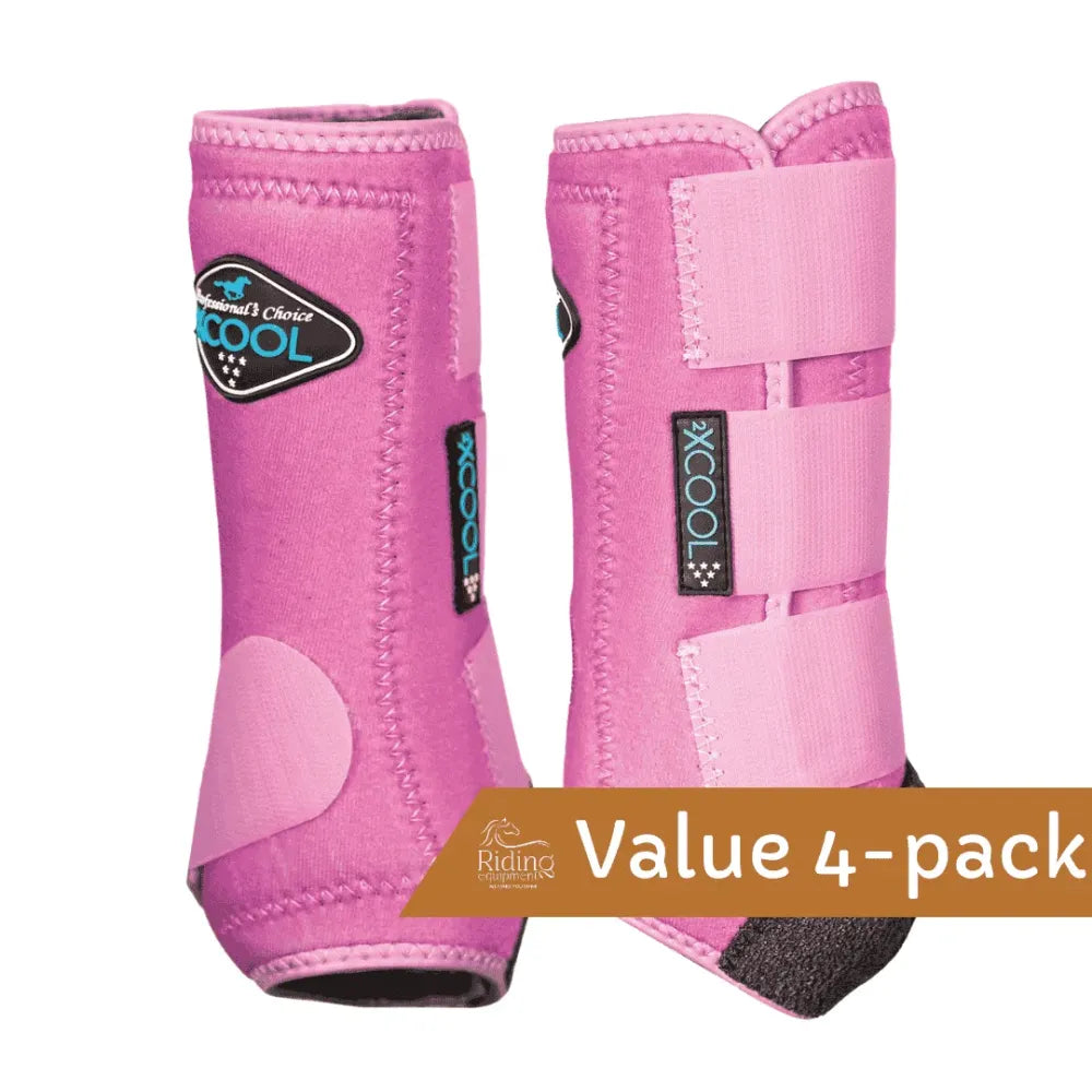 Professional's Choice – 2XCool Sports Medicine Boots - Orchid, 4-pack