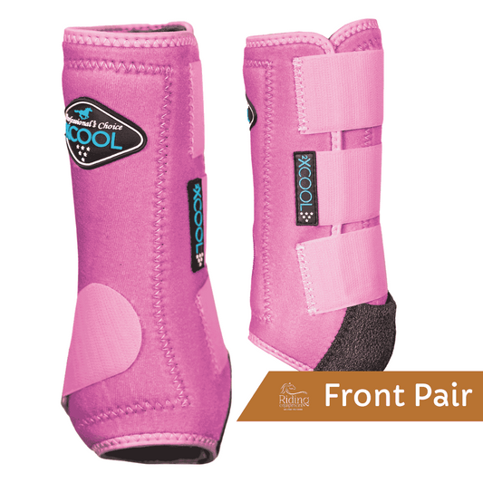 Professional's Choice 2XCool Sports Medicine Front Boots | Orchid | Medium