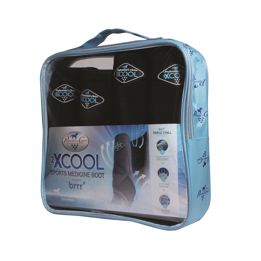 Professional's Choice – 2XCool Sports Medicine Boots - Chocolate, 4-pack