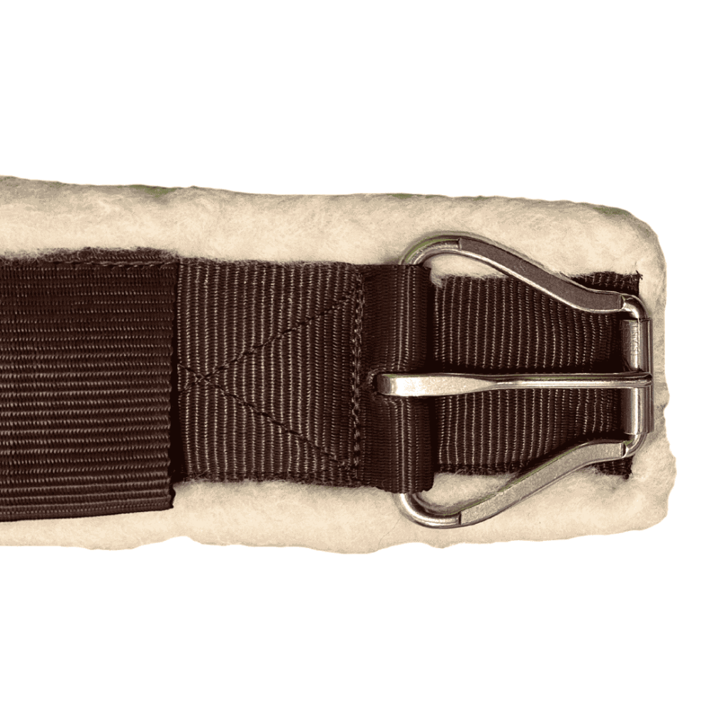 Raw Tack Western Wool Cinch Chocolate