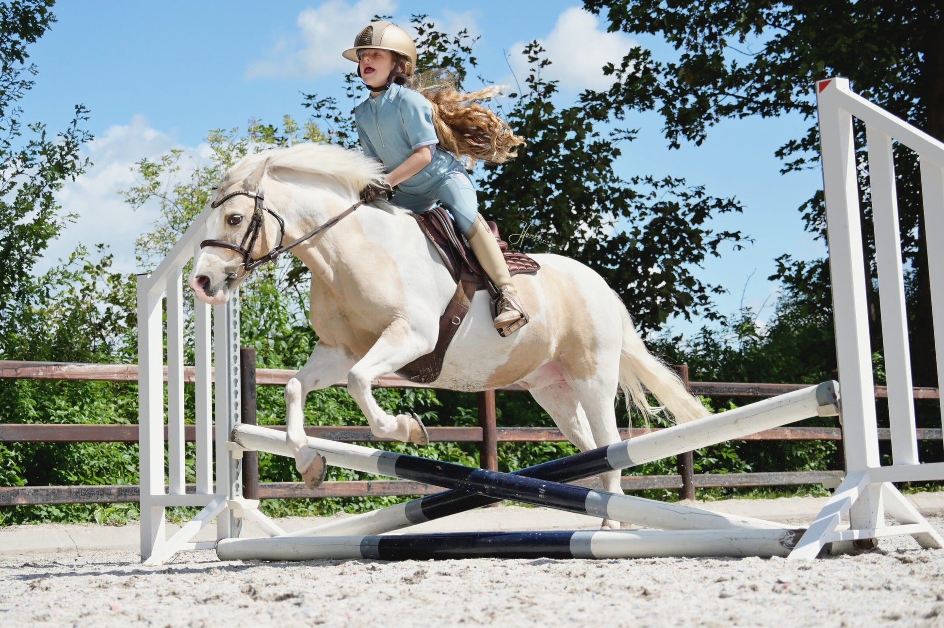Edix EDIX Metallic GP saddlepad child
