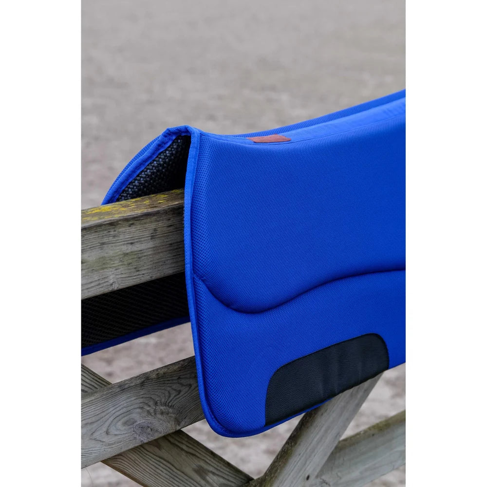 Western saddle pad - Air, Royalblå