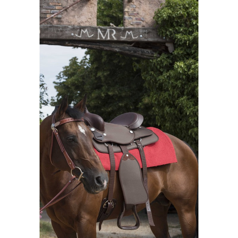 Norton WESTRIDE Navajo saddle pad plain cotton/acrylic