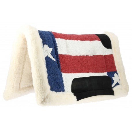 Norton WESTRIDE Navajo saddle pad USA flag