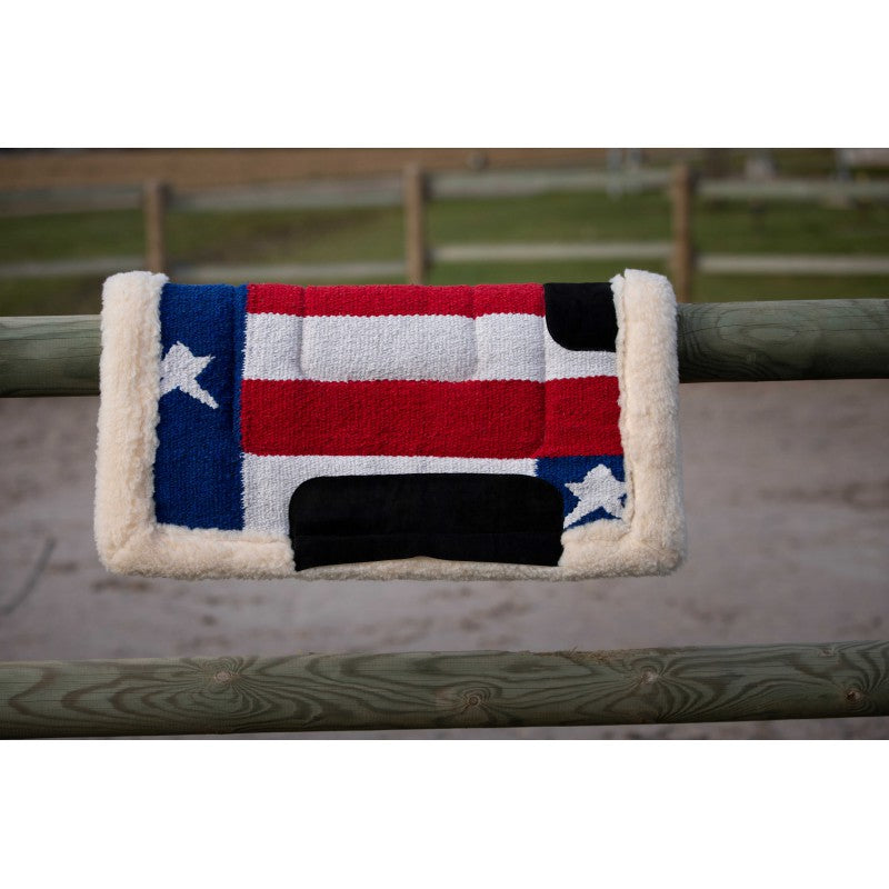 Norton WESTRIDE Navajo saddle pad USA flag