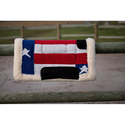 Norton WESTRIDE Navajo saddle pad USA flag